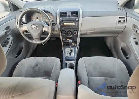 2010 Toyota Corolla Base from USA, damaged, VIN 2T1BU4EE1AC342699